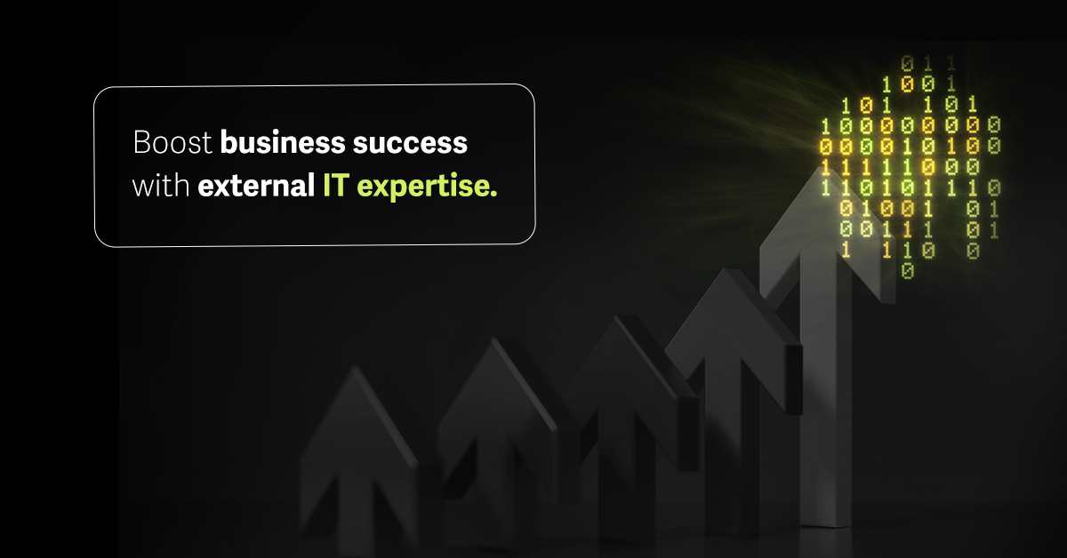 Boost business success with external IT expertise. (Webinar)