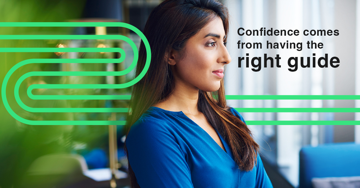 Confidence comes from having the right guide (Blog3)